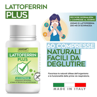 Lattoferrina integratore – Lattoferrina Plus 60 compresse