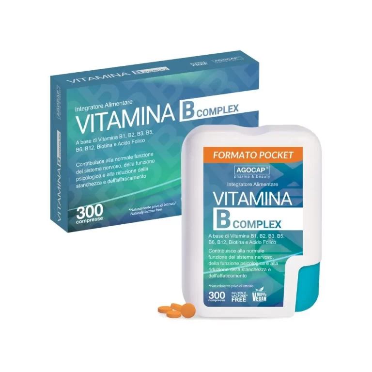 Vitamina B complex pocket per il sostegno del sistema nervoso - Agocap