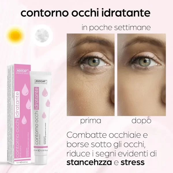 Cofanetto Regalo Skincare con Siero Viso, Crema Viso, Contorno Occhi - Agocap