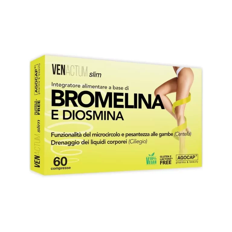 Integratore alimentare a base di Bromelina e Diosmina