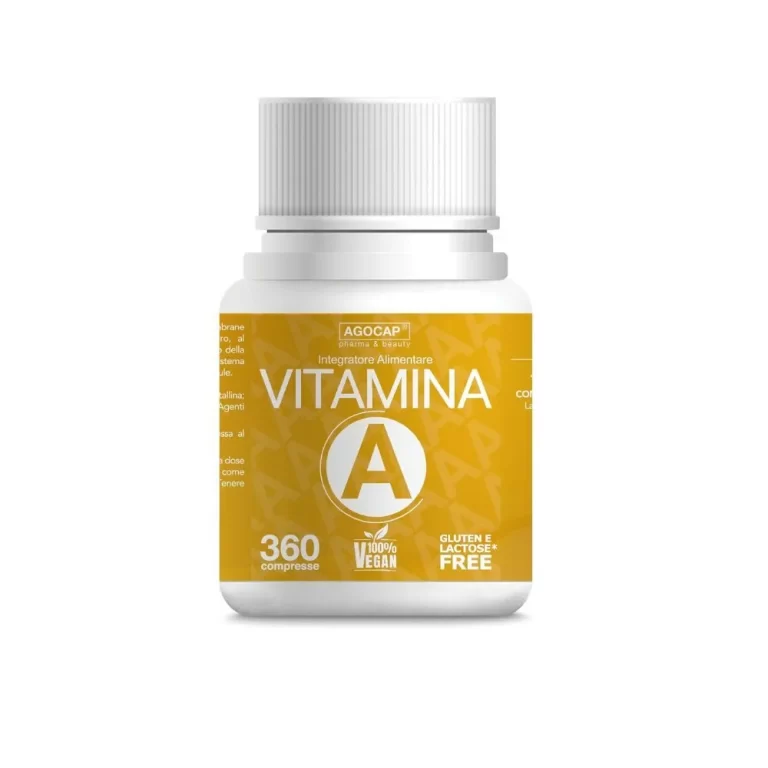 Vitamina A pura ad alto dosaggio 360 compresse - Agocap