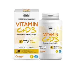 Vitamina C + D3 per il sistema immunitario e le ossa - Agocap