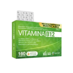 Integratore a base di Vitamina B12 microcompresse masticabili - Agocap